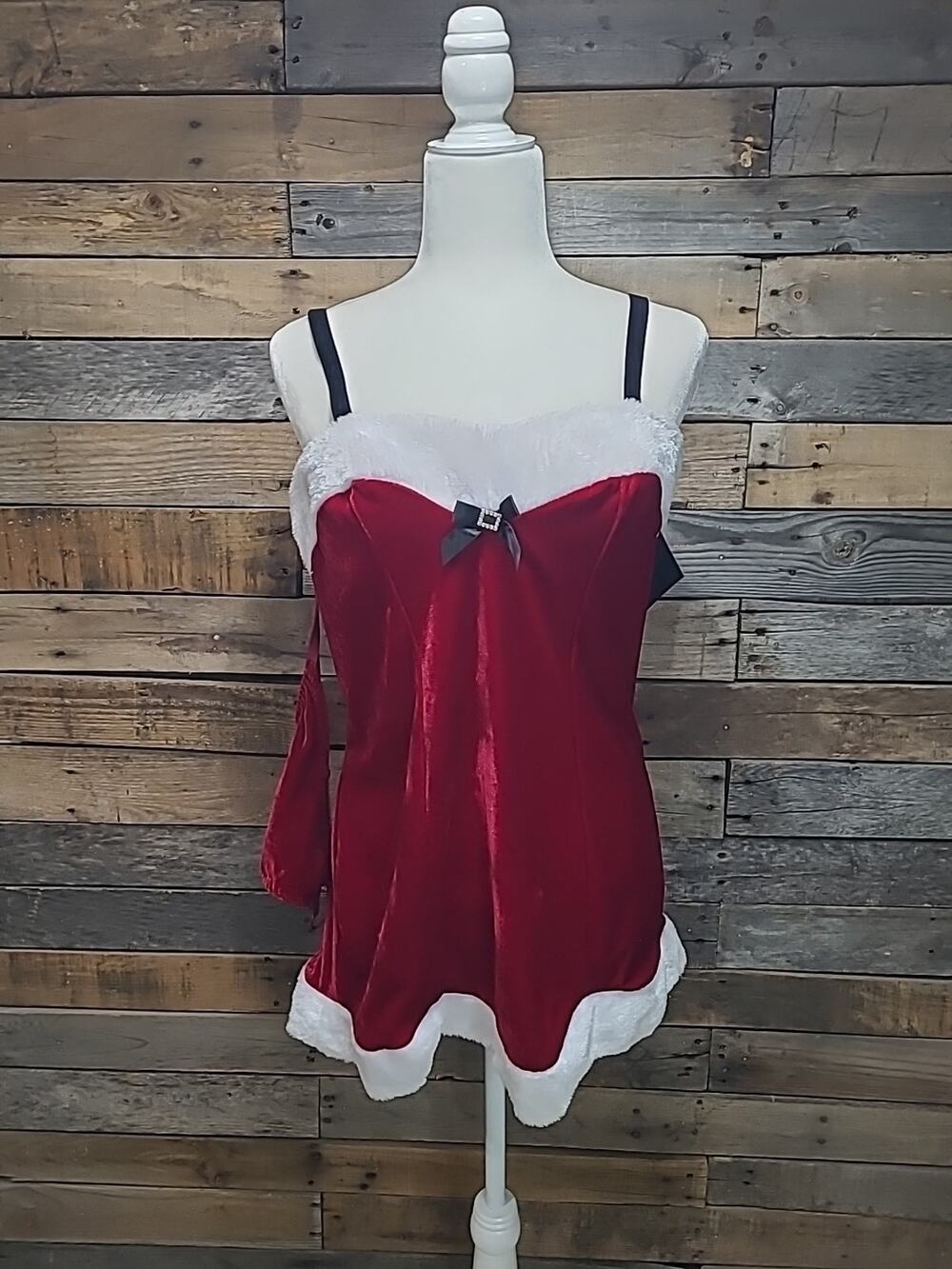 NEW Seductive Wear by Cinema Etoile Sexy Mrs Claus 2 Piece Set NWT $54 Size L